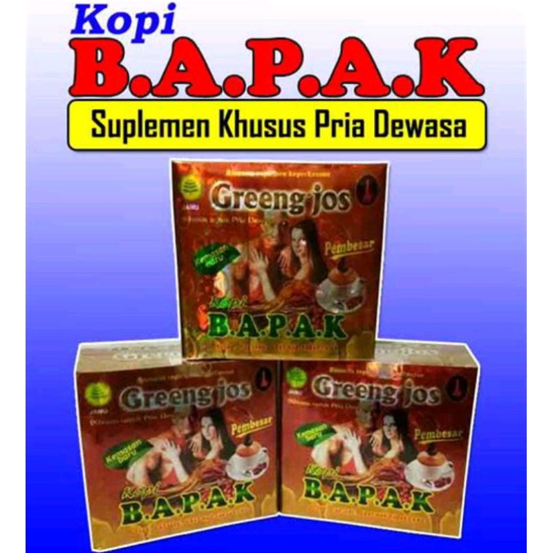 

Kopi Enak-enak grengenak bapakenak Asli khasiat 100%