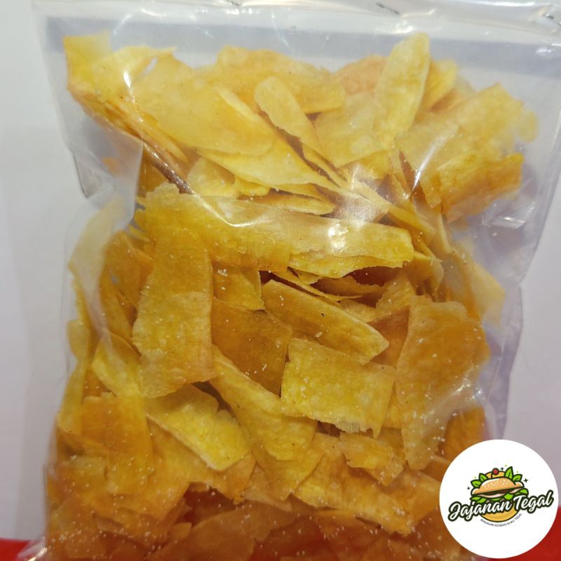 

Keripik Singkong Renyah Gurih 250 gr - Jajanan Tegal