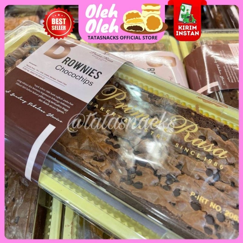 

Brownies Panggang Prima Rasa Bandung / Brownis Primarasa / Prima Rasa Bandung / Oleh-Oleh Khas Bandung