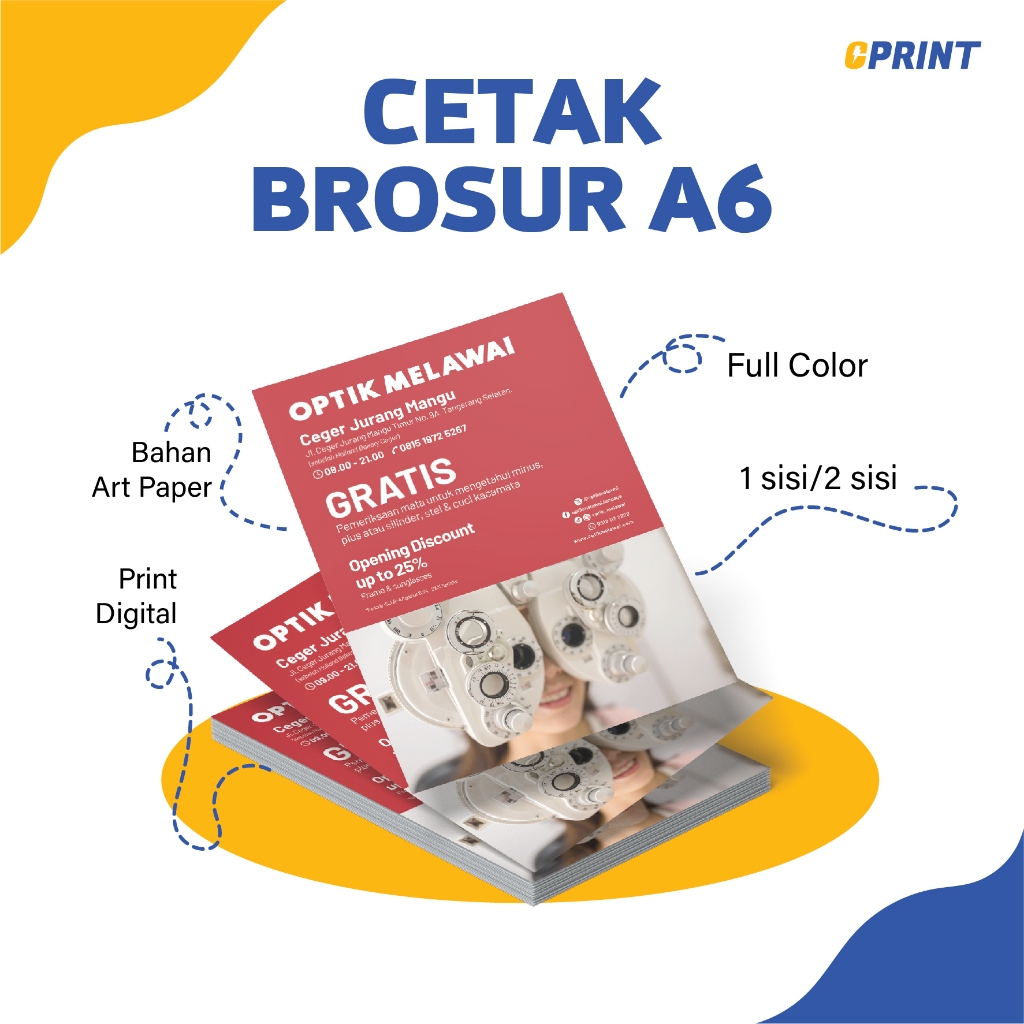 

Print Brosur | Cetak Flyer MURAH | UKURAN A6 1 Sisi / 2 Sisi