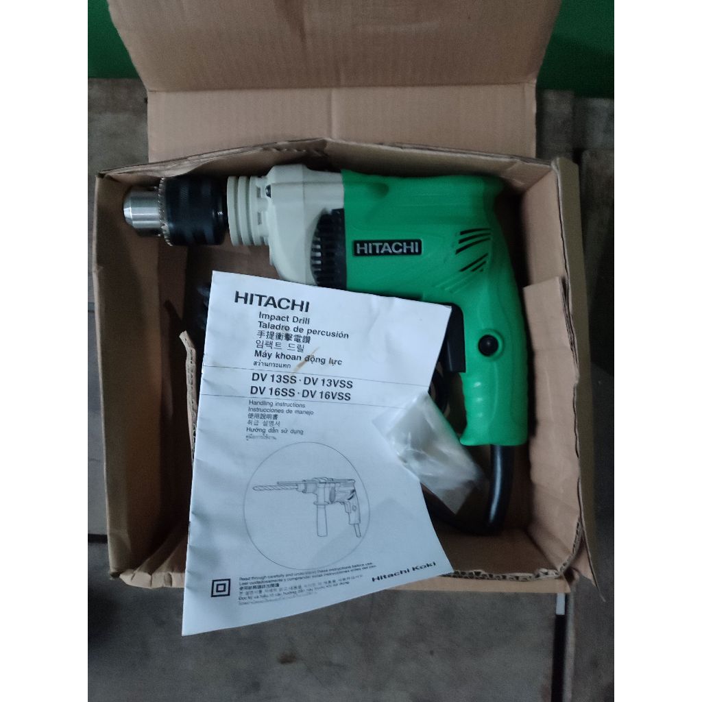Hitachi Hikoki Impact Drill / Bor Tembok DV13VSS Left & Right