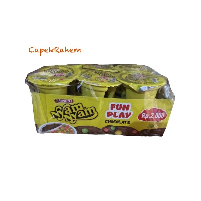 

Nyam Nyam Fun Play Chocolate 1 Pack Isi 12 x 11gram