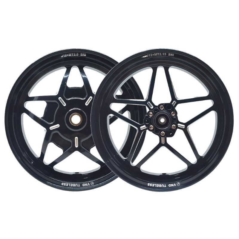 velg vnd Original velg racing model bintang V Speed V1 215x12 & 250x12 - Grand Filano/ Freego model 