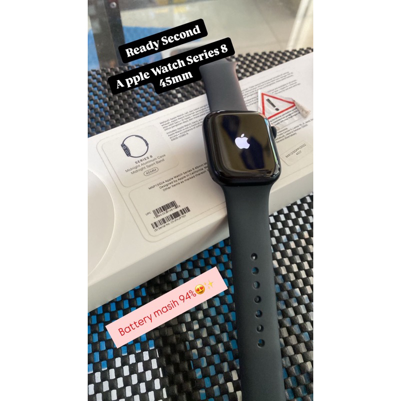 apple watch series 8 second