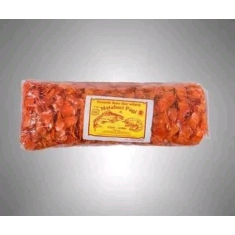 

kerupuk kemplang orange/ kerupul mp orange