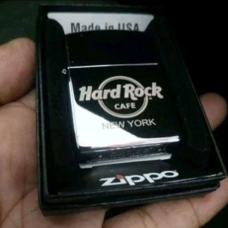 Zippo Hard Rock Cafe New York Limited Gratis Grafir Nama