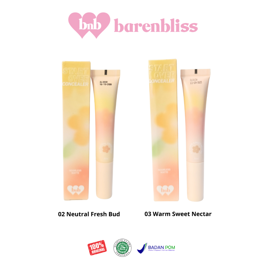 BNB BARENBLISS KOREAN BLOOMATTE START OVER CONCEALER