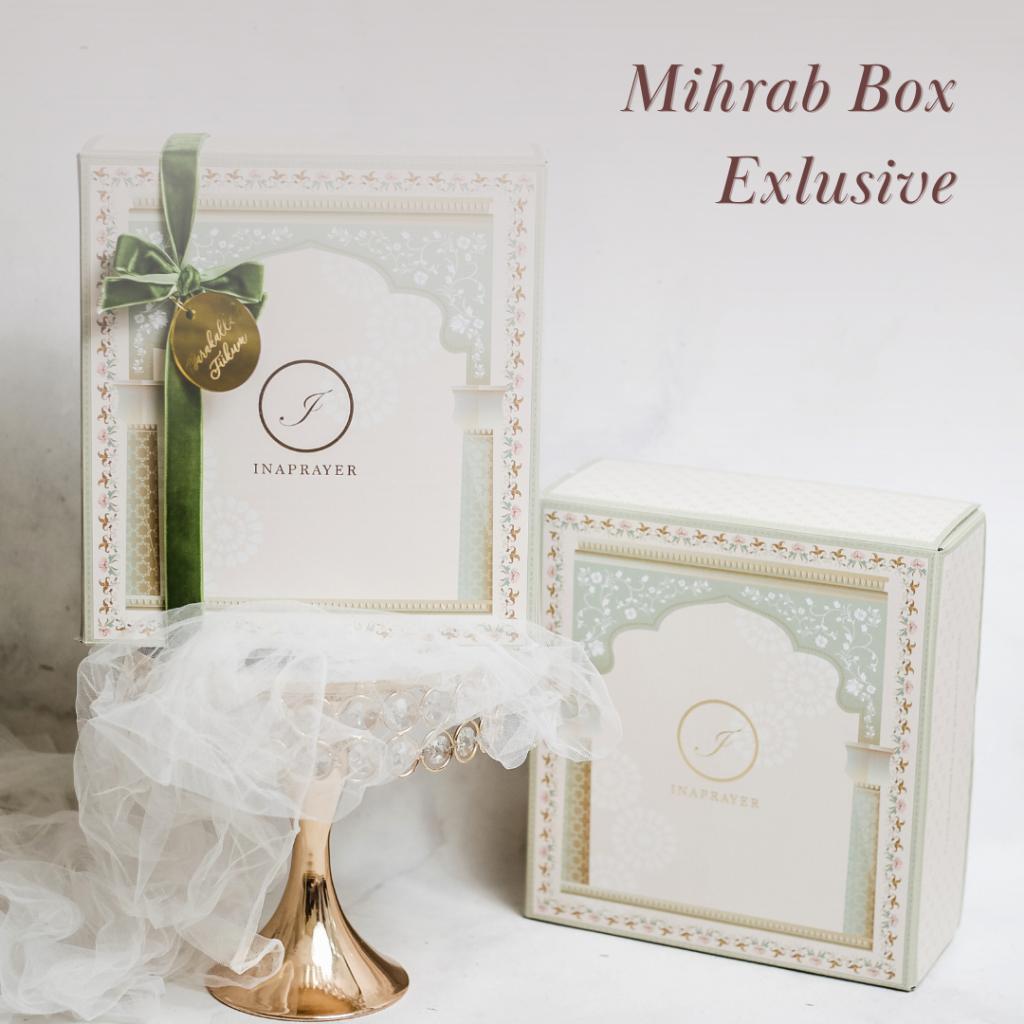 

Inaprayer - BOX ONLY EXTRA GIFT BOX - Tanpa Mukena | Hanya Box, Tidak dijual Terpisah