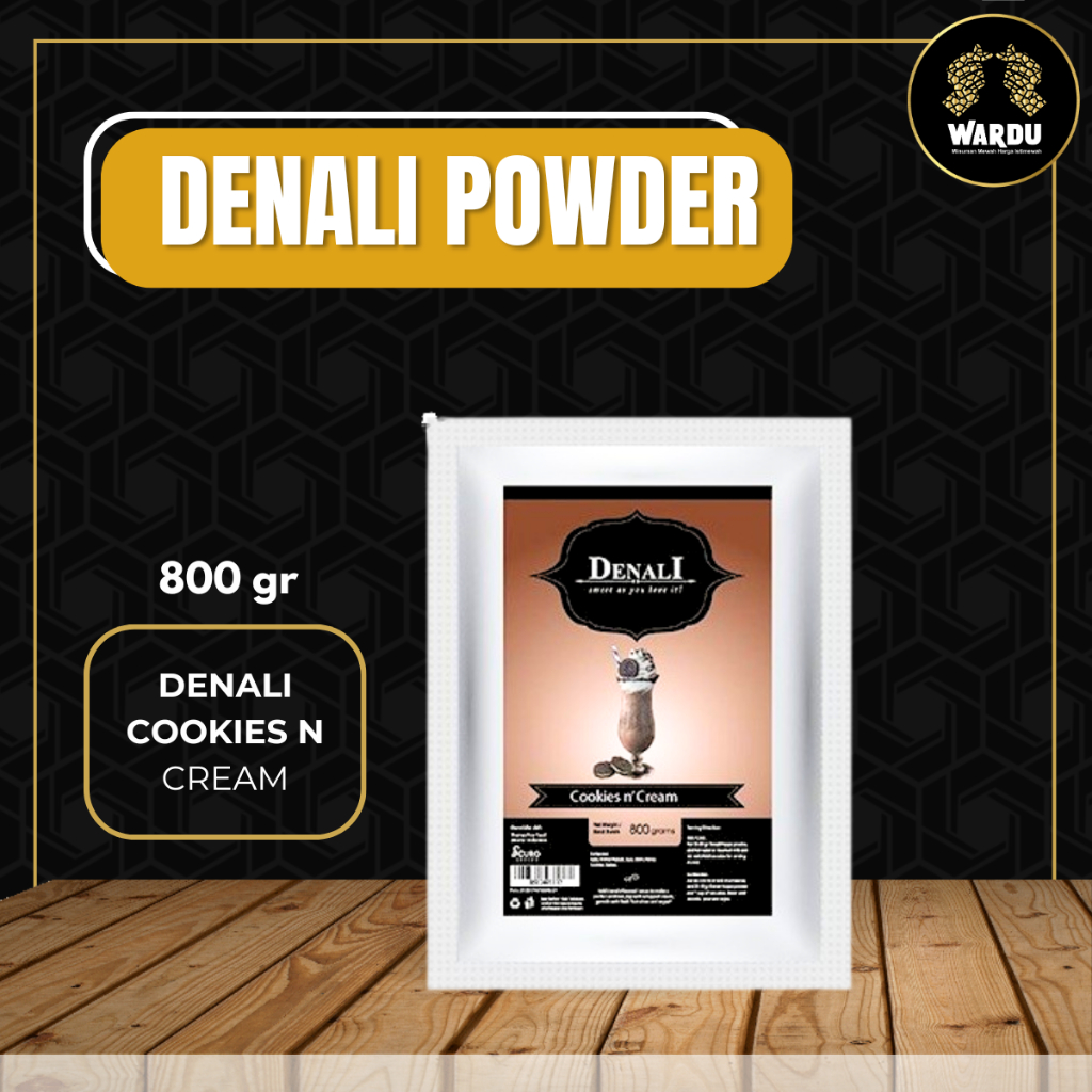

DENALI Cookies N' Cream 800 gram/Denali Powder /Mix
