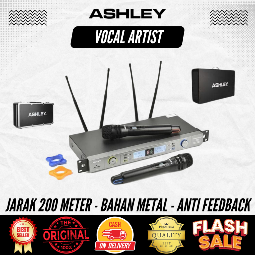 Mic Wireless Ashley Vocal Artist