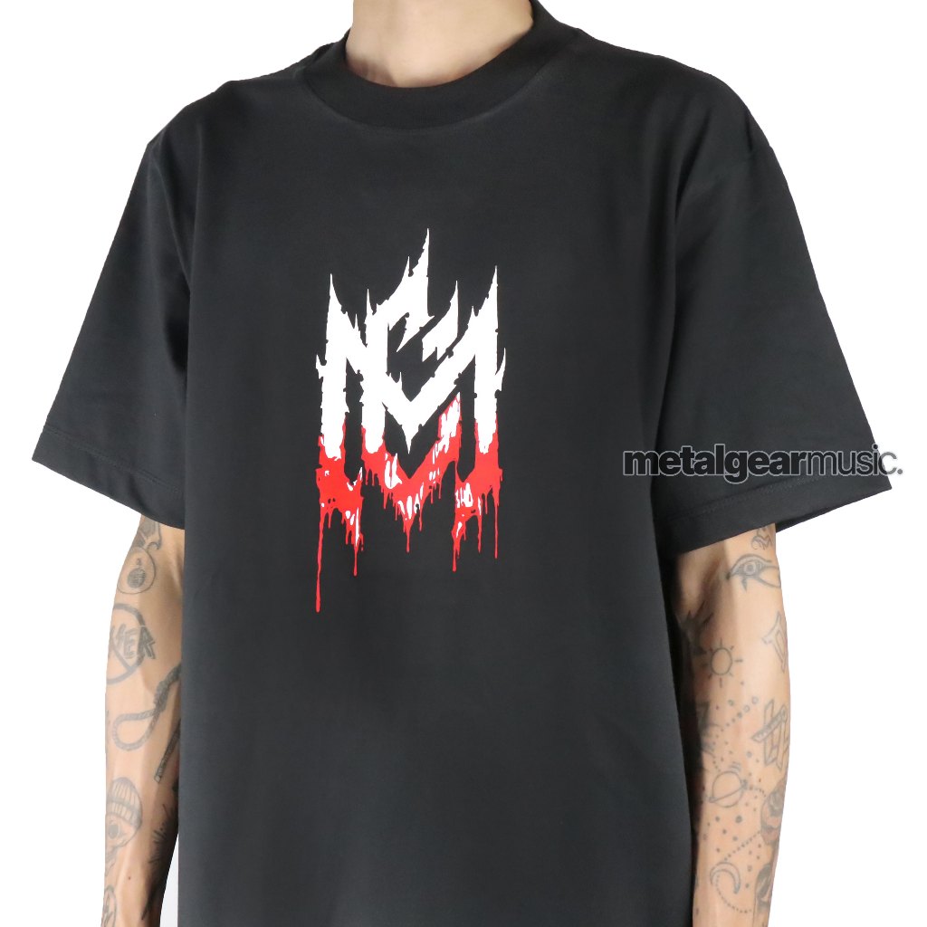 Metalgear Music Original Mtlgr - Bloods Tshirt Baju Kaos