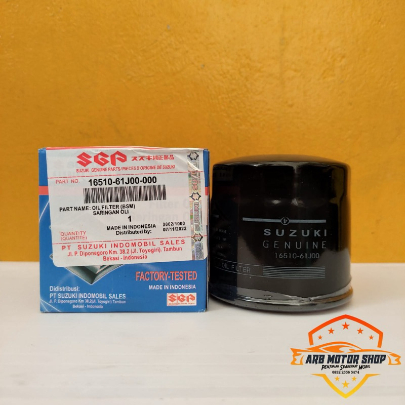 Oil Filter Suzuki Saringan Oli Filter Oli Mobil Suzuki APV Ertiga Baleno Swift Splash Esteem Carry N