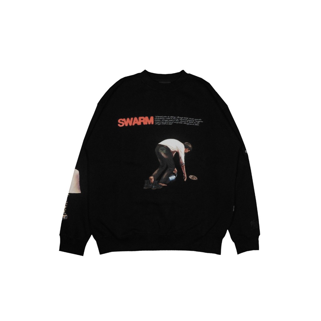 HUSTED X SWARM DUA ENAM CREWNECK