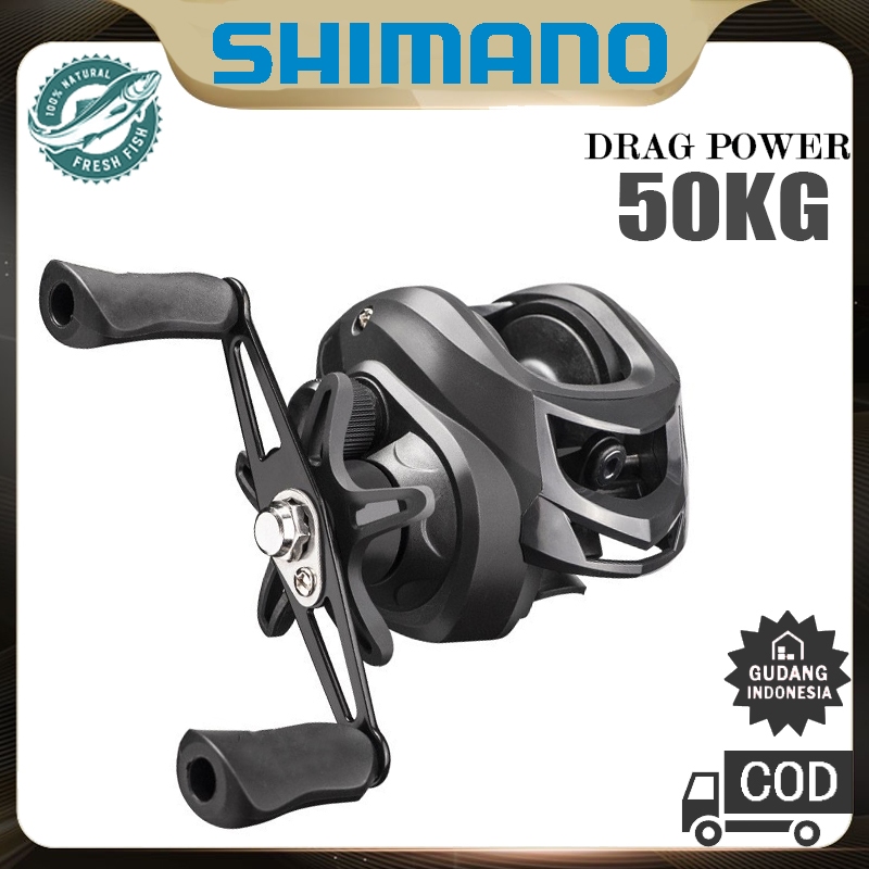 Shimano REEL BC SEAKINGS 18+1 BEARING LEFT HAND / TANGAN KIRI Shimano BC Reel