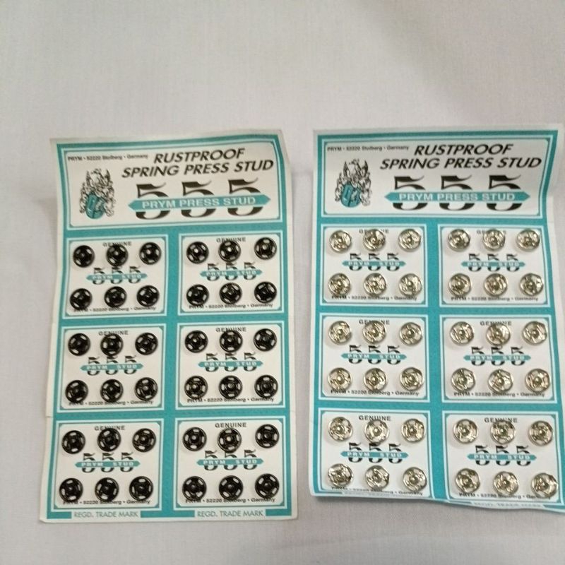 Kancing tik / Kancing jepret 555