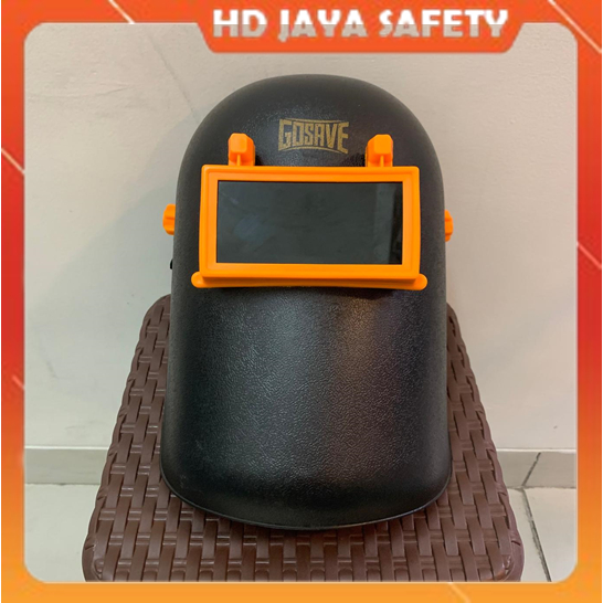 Kedok Las Gosave - Topeng Las Merek Gosave Buka Tutup - Helm Kedok Las