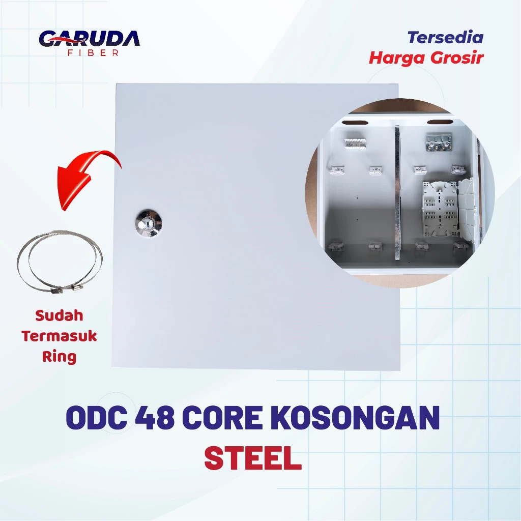 ODC 48C Kosongan (STEEL) Gantung - Box Kabel GARUDA FIBER OPTIK Best Seller
