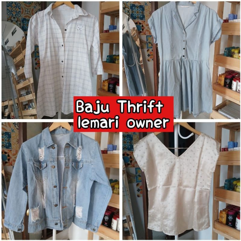 BAJUBTHRIFT LEMARI OWNER - BAJU BEKAS LIKE NEW