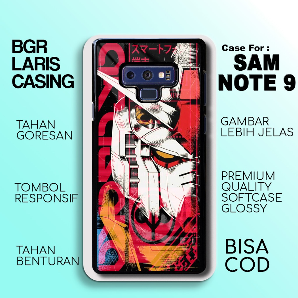 Case Samsung Note 9 Terbaru Gundam Casing Samsung Note 9 Termurah Hardcase Softcase Glossy Terlaris