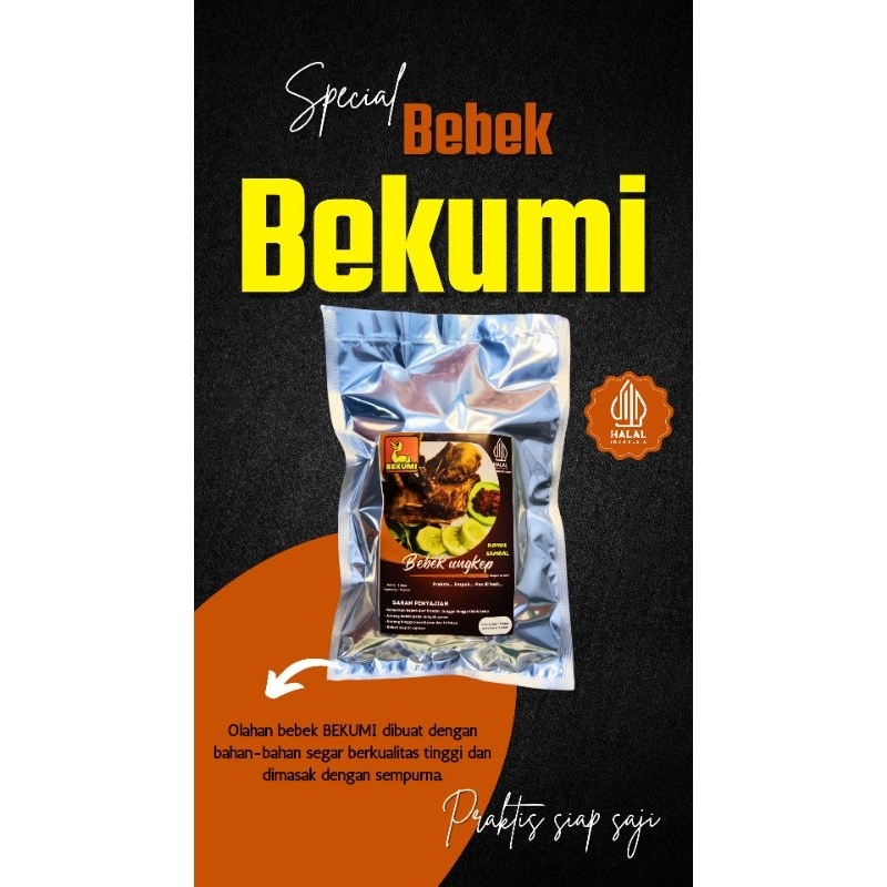 

Bebek ungkep praktis organik frozen 1ekor sambal porsi utuh