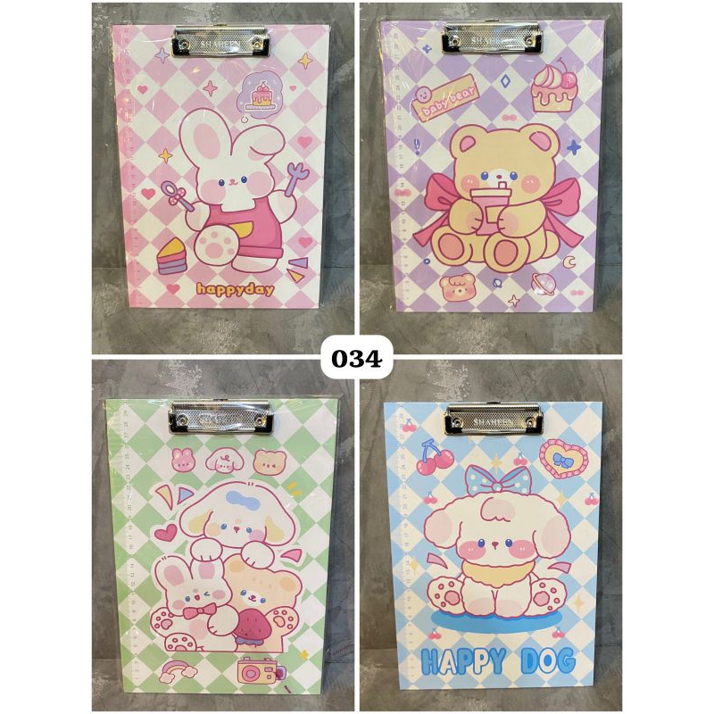 

Papan dada/papan ujian/clip board uk 30×22 cm bahan kayu