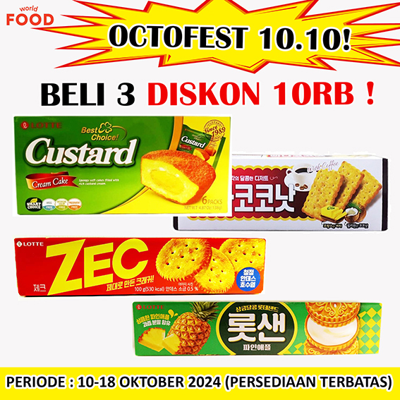 

*PROMO HARBOLNAS 10.10* ~ LOTTE BISCUIT ~