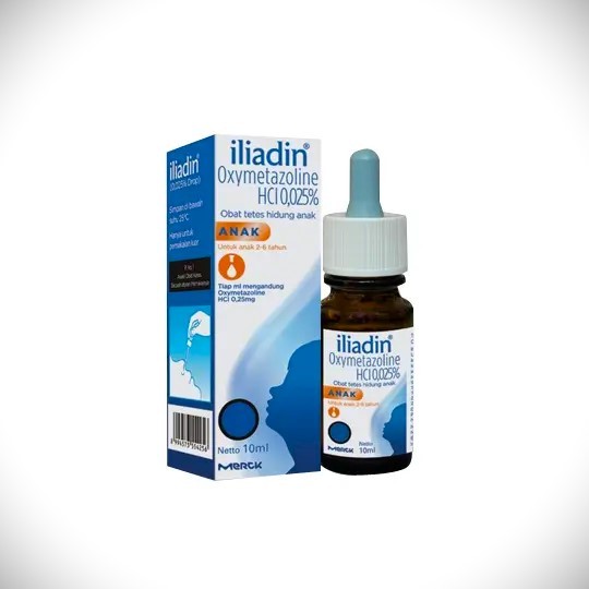 Iliadin Kinder Anak 0.025 10mL / Tetes Hidung ( ILIADIN KINDER DROP)