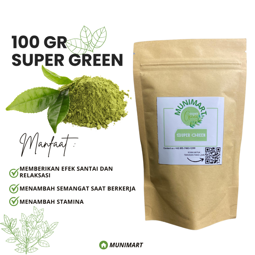 

Kemasan 100gram bubuuk herball green.white,red,mix terbaikk sudah BPOM