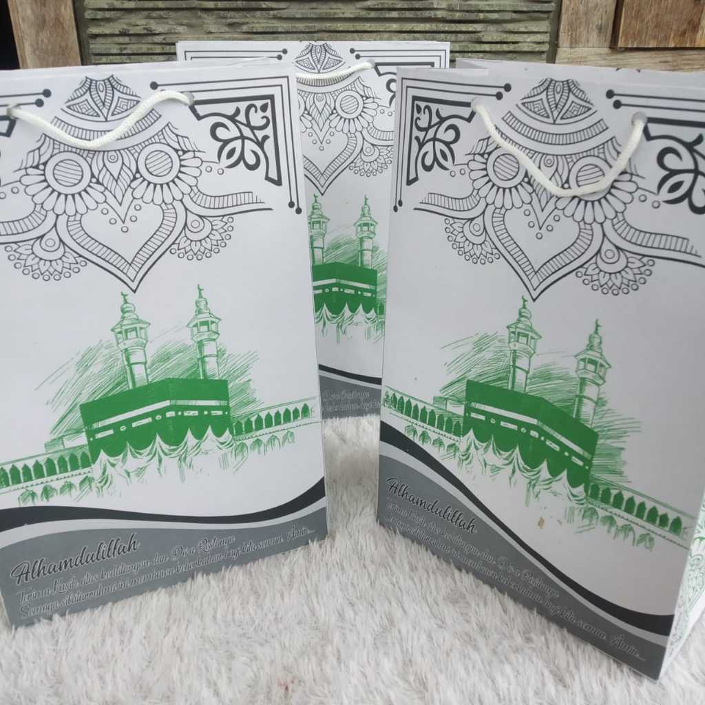 

1 pack paperbag haji & umrah isi 12 pcs