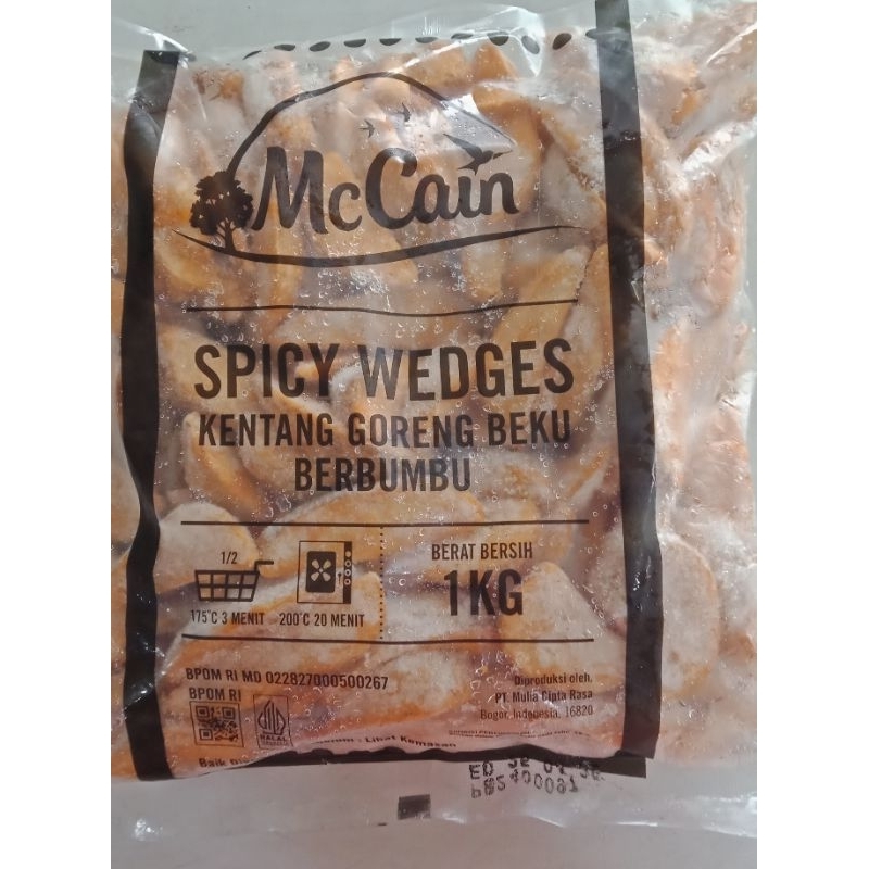 

mc cainnya spicy wedges 1kg