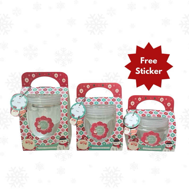 

RB 10 Set Box Jinjing Natal Claus 400 600 800 ml