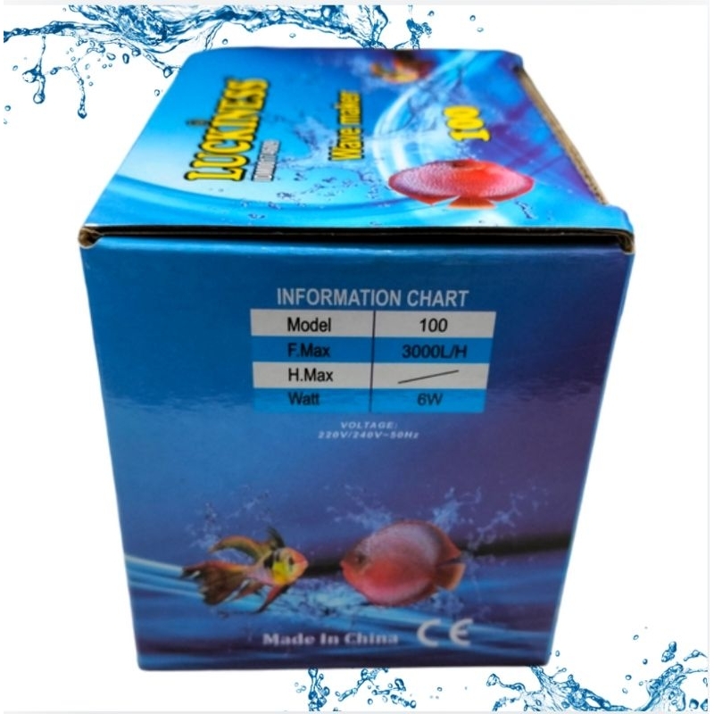 LUCKINESS WAVE MAKER 100 MESIN ARUS OMBAK AIR AQUARIUM
