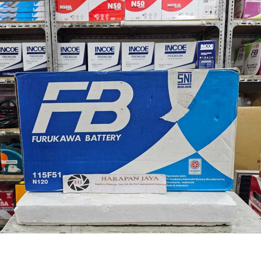 AKI MOBIL FURUKAWA N120 (120 AH) 115F51 BASAH