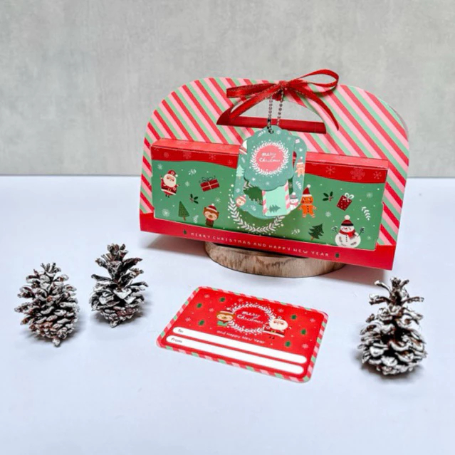 

5 Set Box Jinjing Joyful Box Natal Christmas Hampers