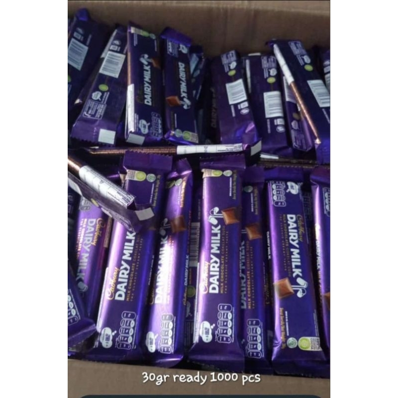 

CADBURRY DAIRY MILK 30GR | COKLAT SUSU | CADBURRY MURAH | 5pcs