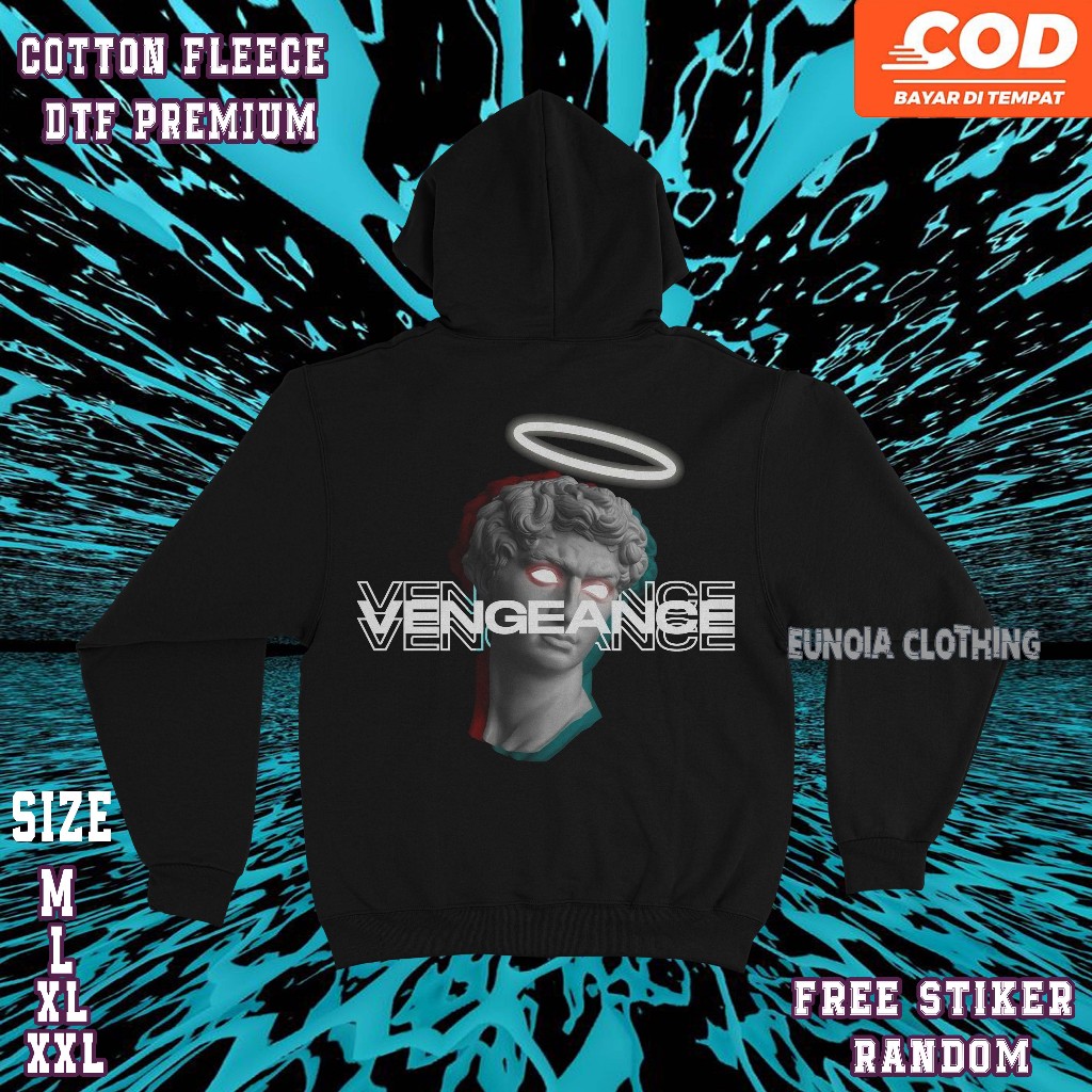 Jacket Hoodie Eunoia - Vengeance | Hoodie Pullover ~ Free Sticker
