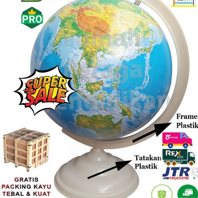 

Terlaris GLOBE (BOLA DUNIA) DIAMETER 35 CM SALE