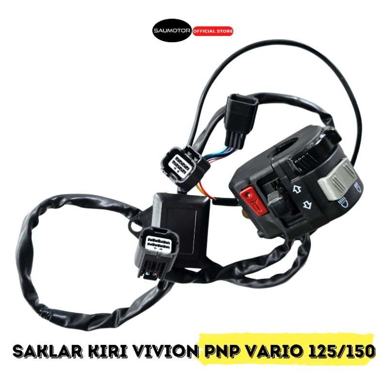 Saumotor Saklar kiri vixion PnP Vario 125/150 Saklar kiri Vario 150 LED