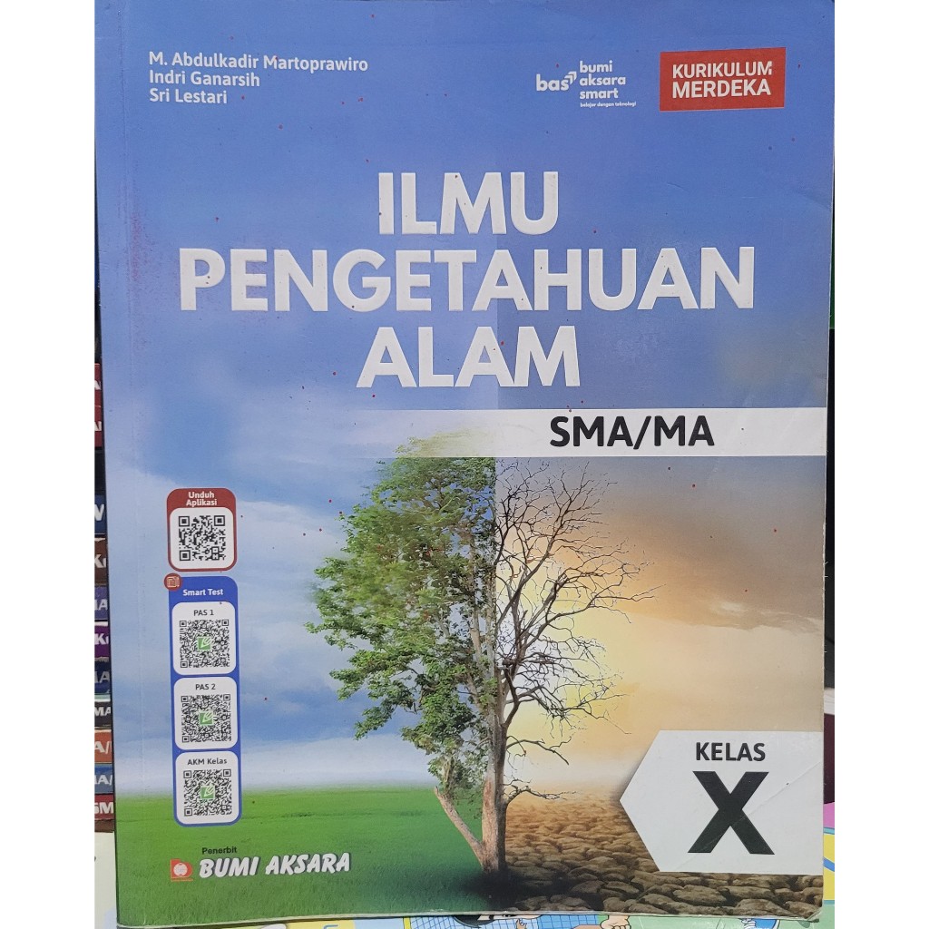 ILMU PENGETAHUAN ALAM KELAS 1 SMA KURIKULUM MERDEKA BUMI AKSARA