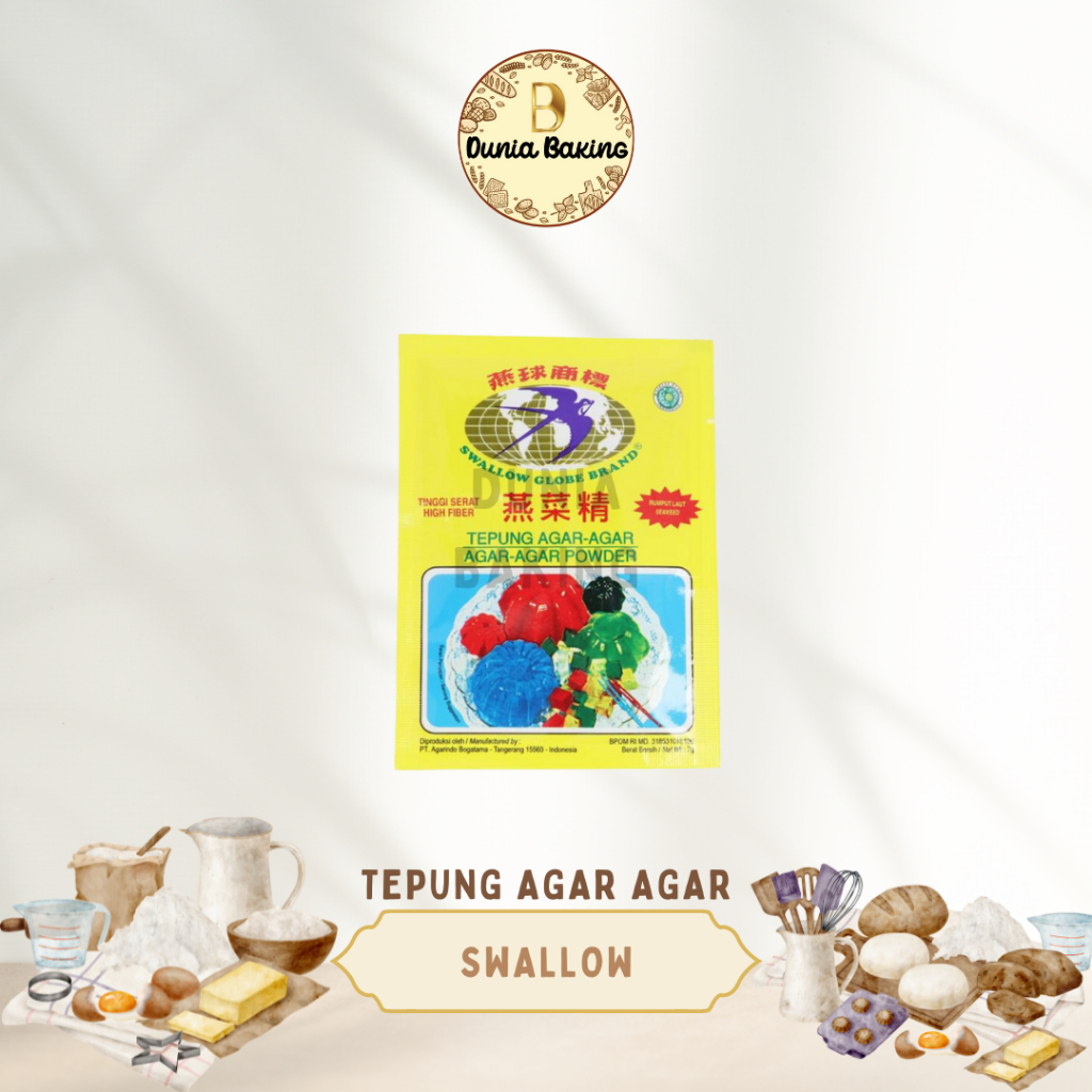 

Agar agar double swallow 9gr