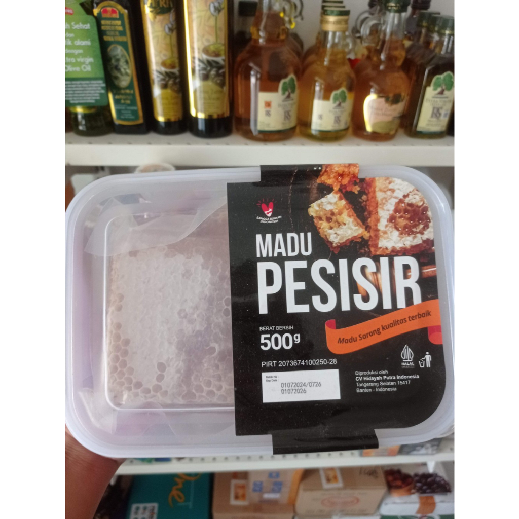 

Madu Sarang Pesisir 500gr | Madu Sarang Lebah Melifera | Madu Lebah Melifera | Madu Murni