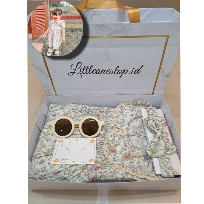Hampers Kado Ulang Tahun Dress Anak Perempuan  1-2 tahun | Kado Ultah Anak Cewek