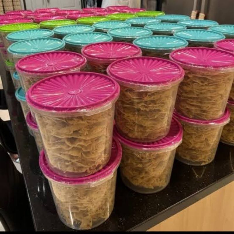 

rempek gurih toples 5liter berat (peyek kacang renyah)