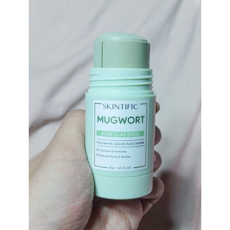 (PRELOVED) SKINTIFIC MUGWORT CLAY MASK STICK