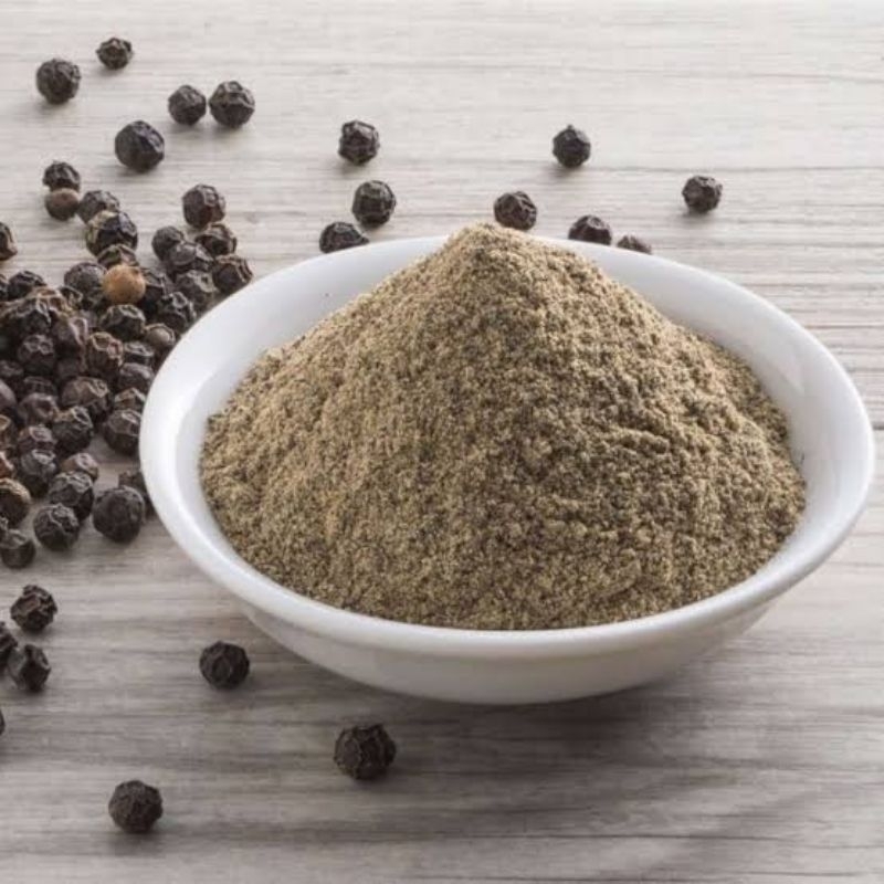 

black pepper powder 500gram / lada hitam bubuk / merica bubuk