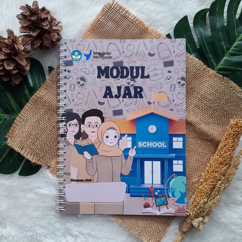 

BUKU MODUL AJAR UK A5 JILID SPIRAL ISI 100 HALAMAN NON CUSTOM