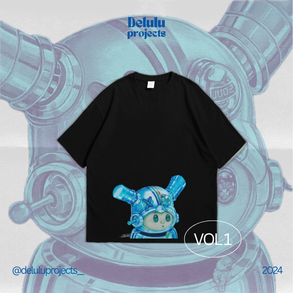 Delulu Oversized T-shirt "Surpised Lulu"