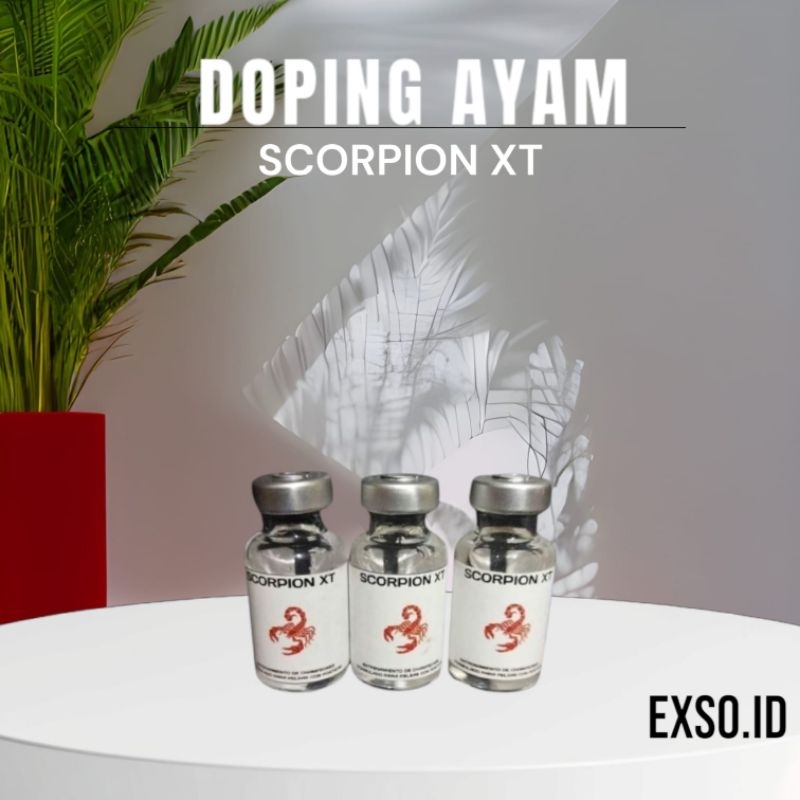 Doping Ayam Taji Pisau Ayam Aduan Scorpion xt Doping Terbaik