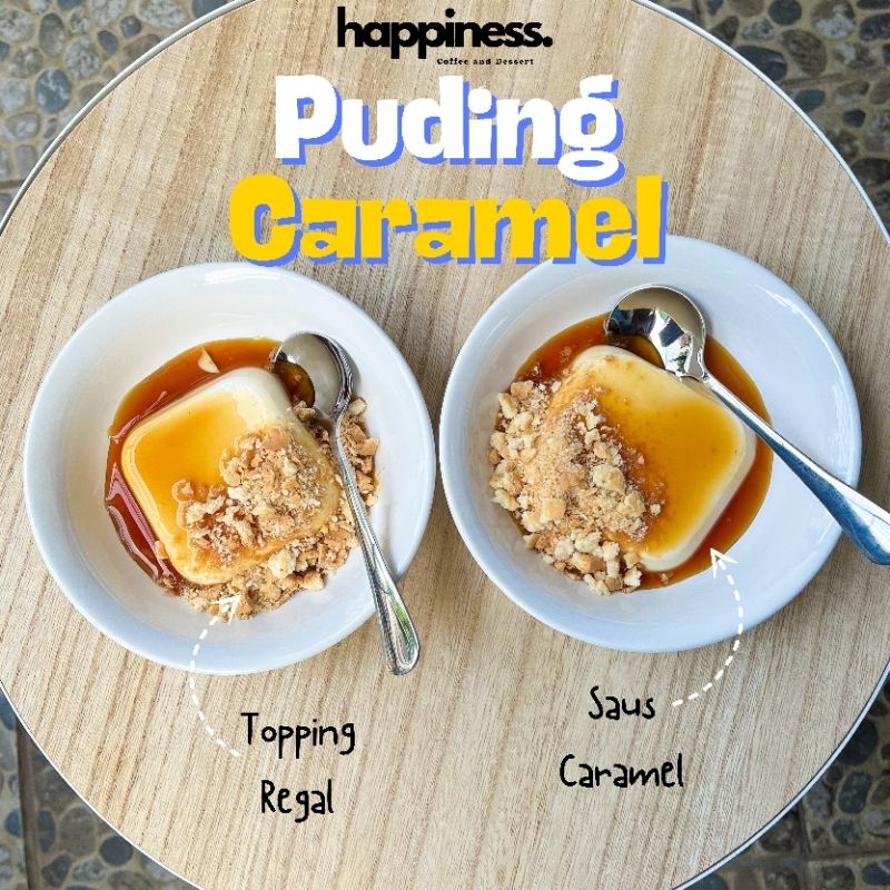 

(PO SEHARI) Puding Caramel Viral by Happiness Puding Lembut