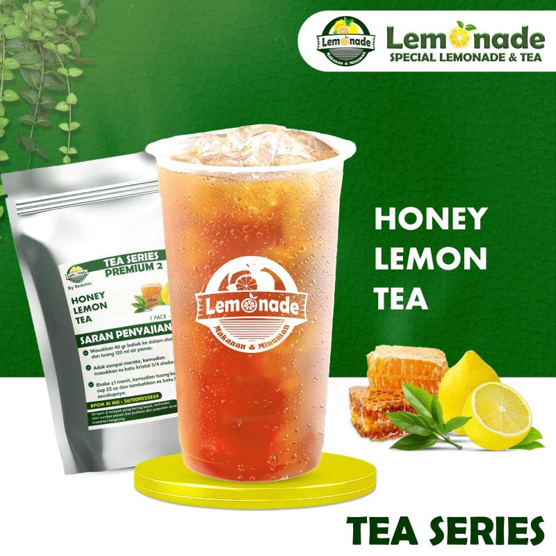 

LEMON HONEY TEA Minuman Bubuk Instan TEH POWDER PREMIX V2